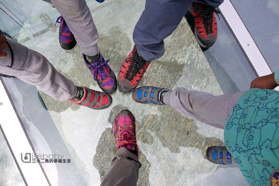 加拿大｜冰川天空步道．踏上冰原山谷間的玻璃拋物線