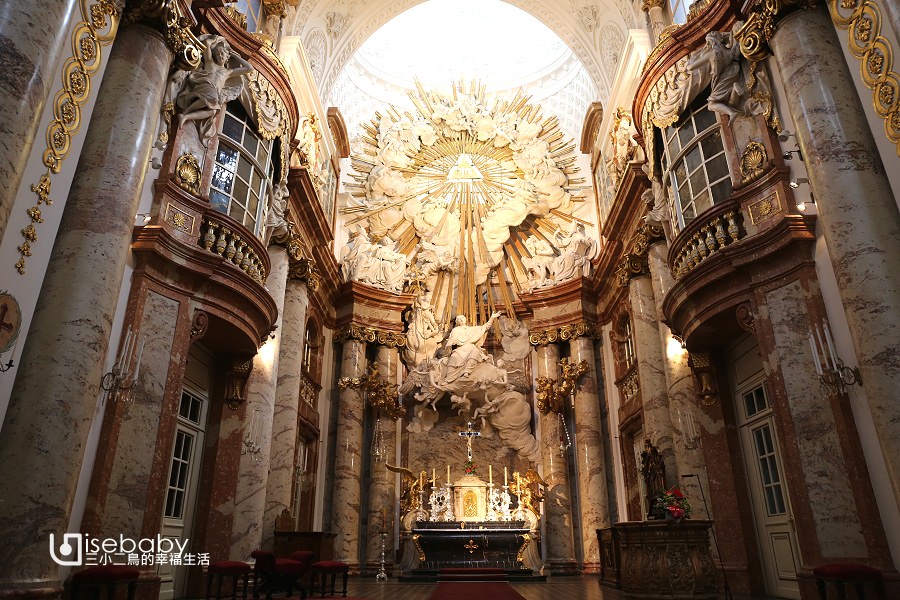 奧地利 | 卡爾教堂。融和式混搭風維也納推薦教堂景點