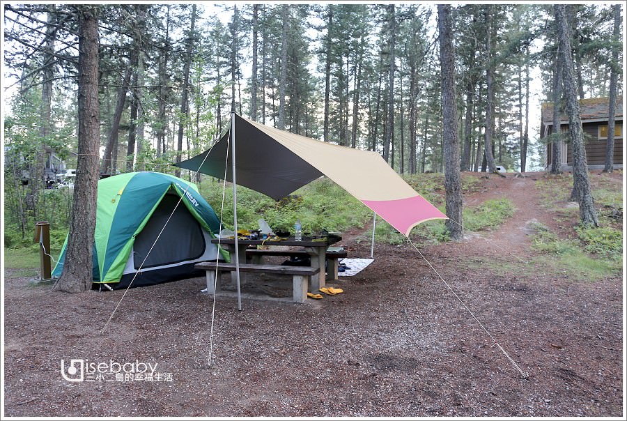 加拿大露營 | 遇見大角羊國家公園營地。Redstreak Campground