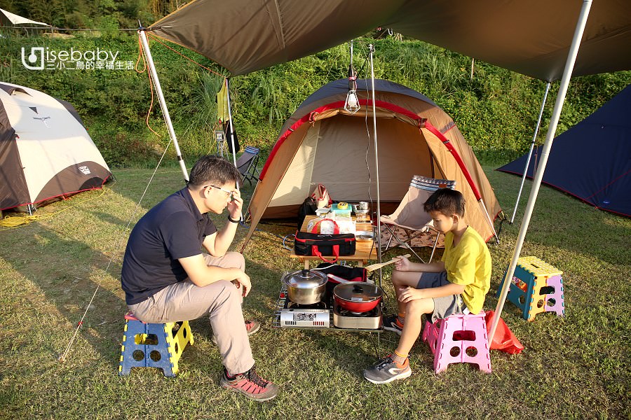 露營 | 新竹尖石。怪獸綠境露營區．適合團露的高海拔營地