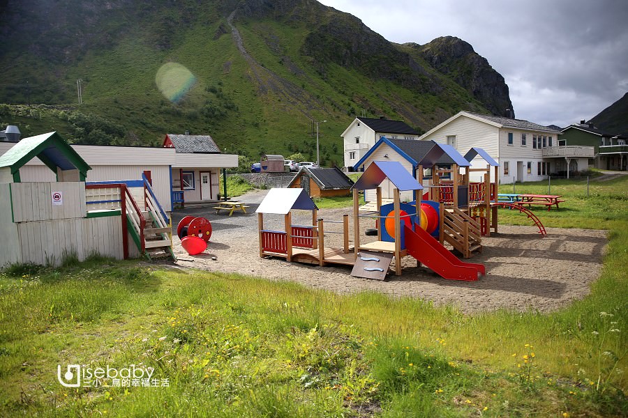 挪威露營 北極圈羅浮敦群島Ramberg Gjestegård營地