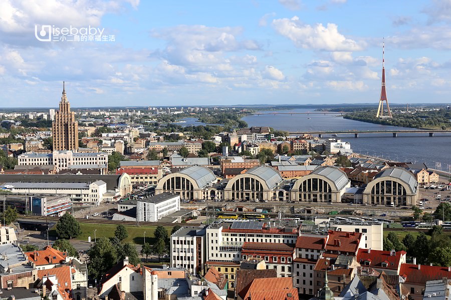 拉脫維亞 | 俯瞰首都里加最美天際線。聖彼得教堂