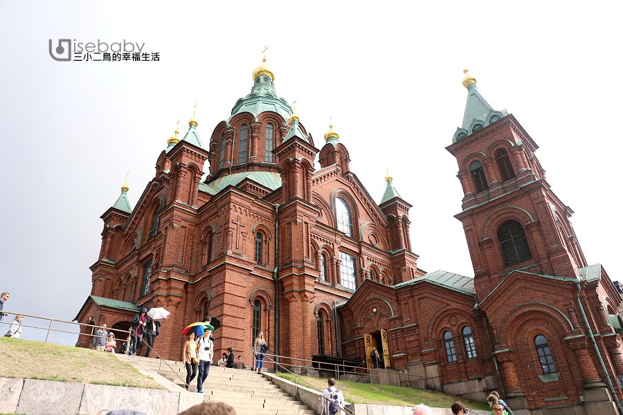芬蘭 | 赫爾辛基。北歐最大的俄羅斯東正教堂．烏斯佩斯基教堂