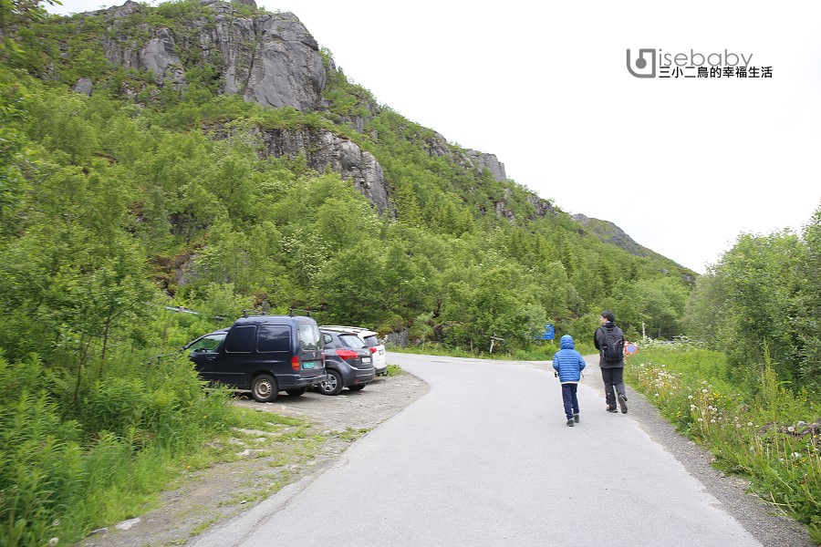 挪威 | 羅浮敦群島步道行程。Tjeldbergtind trail