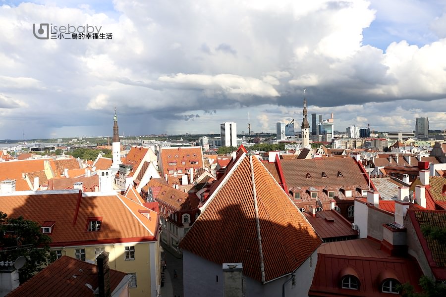 愛沙尼亞 | 眺望首都塔林舊城美景最佳的3大觀景台