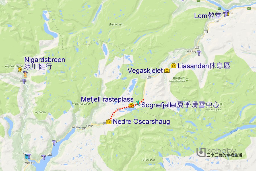 挪威峽灣推薦必去行程。北歐最美RV55景觀公路