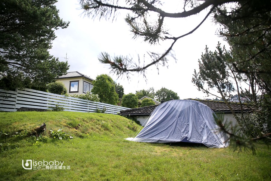 挪威露營 | 卑爾根最近住宿營地。Midttun Motell & Camping