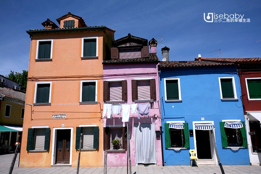 義大利 | 威尼斯夢幻蕾絲工藝小島。Burano蕾絲島、彩色島