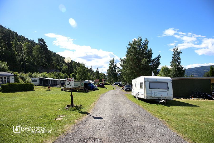 挪威露營 | 奧斯陸近郊湖畔營地。Utvika Camping