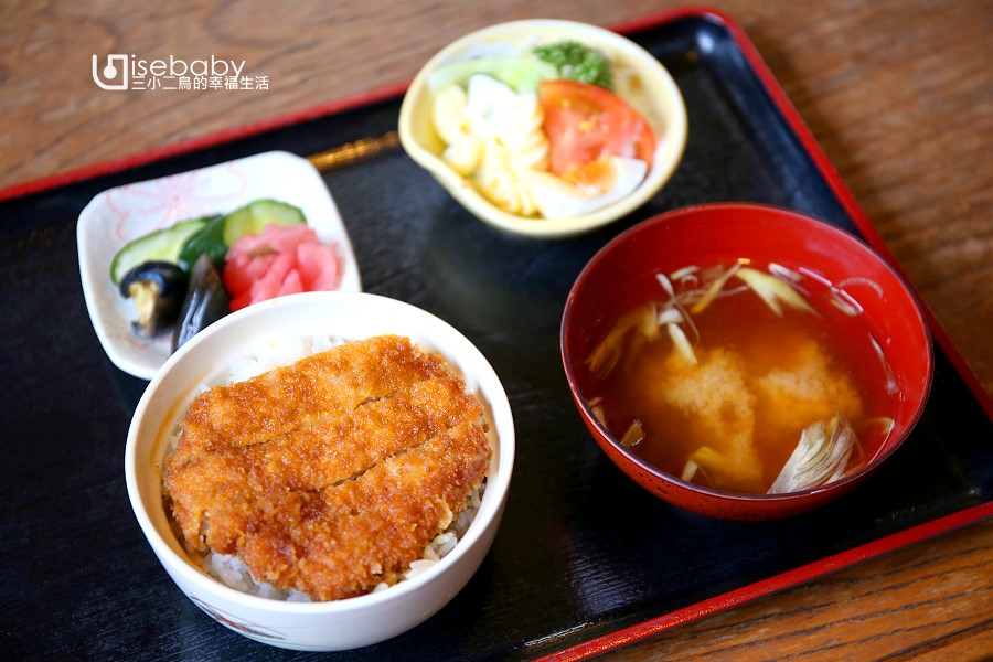 日本常陸太田必吃推薦美食。釜平豬排蓋飯