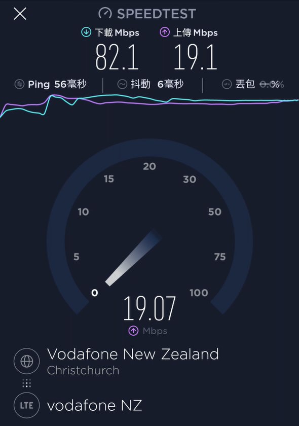 紐西蘭上網推薦Vodafone上網sim卡。紐西蘭機場領取最優！
