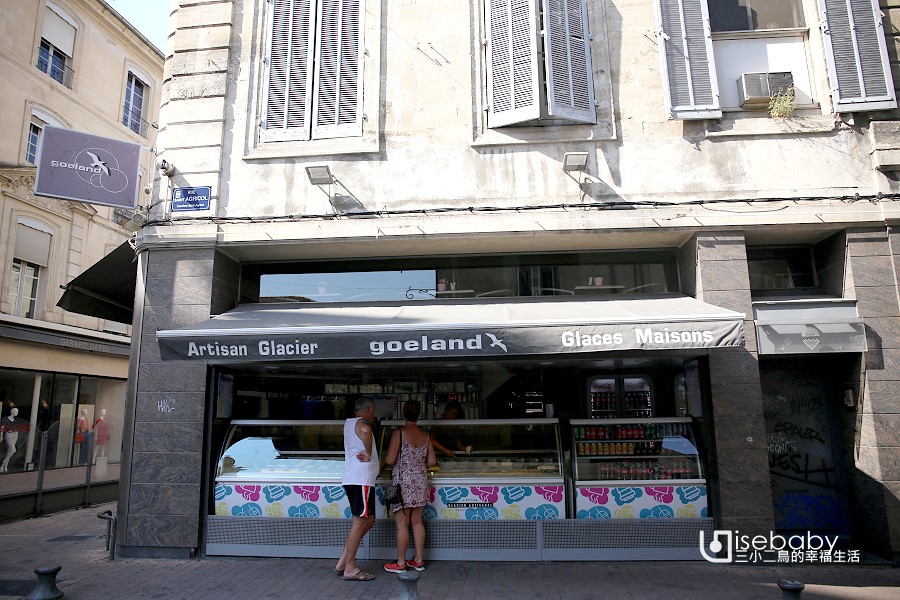 法國自由行 南法亞維儂美食推薦Le Goeland冰淇淋