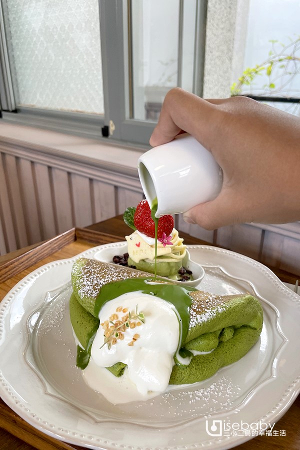 花蓮必吃下午茶MôLi Café小巷茉莉、空氣感舒芙蕾鬆餅超鬆軟好吃！
