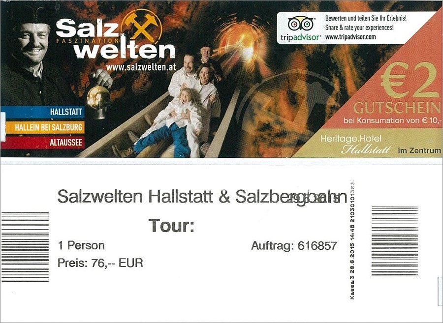 奧地利鹽礦攻略 世界最古老Salzwelten Hallein鹽礦與哈修塔特Salzwelten Hallstatt鹽礦旅遊分析