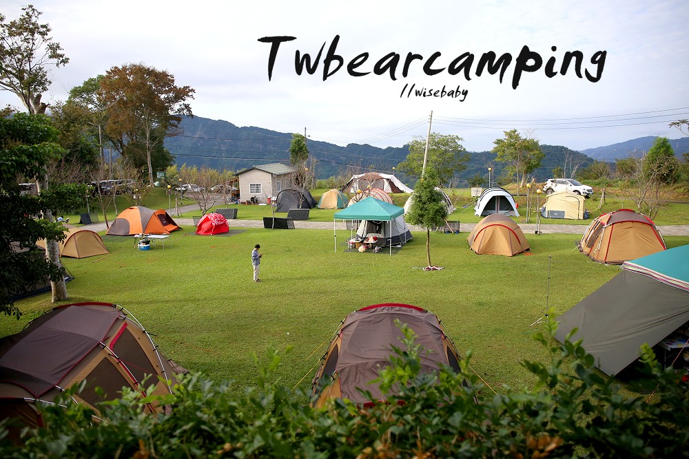 苗栗高熊卡露營區，厚實草地完美樹蔭遮蔽的優質營地