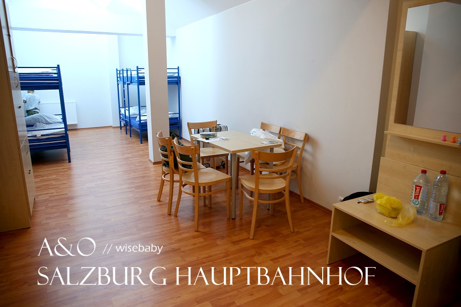 奧地利住宿推薦。薩爾斯堡親子友善旅館A&O Salzburg Hauptbahnhof