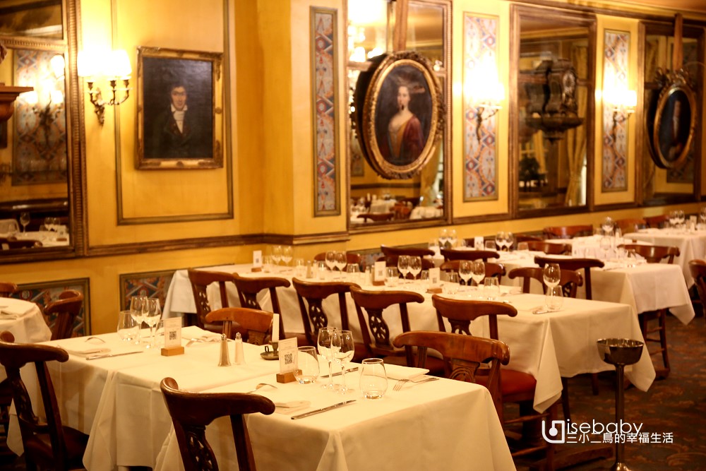 巴黎最古老餐廳Le Procope普羅可布咖啡館 必吃牛頰筆管麵