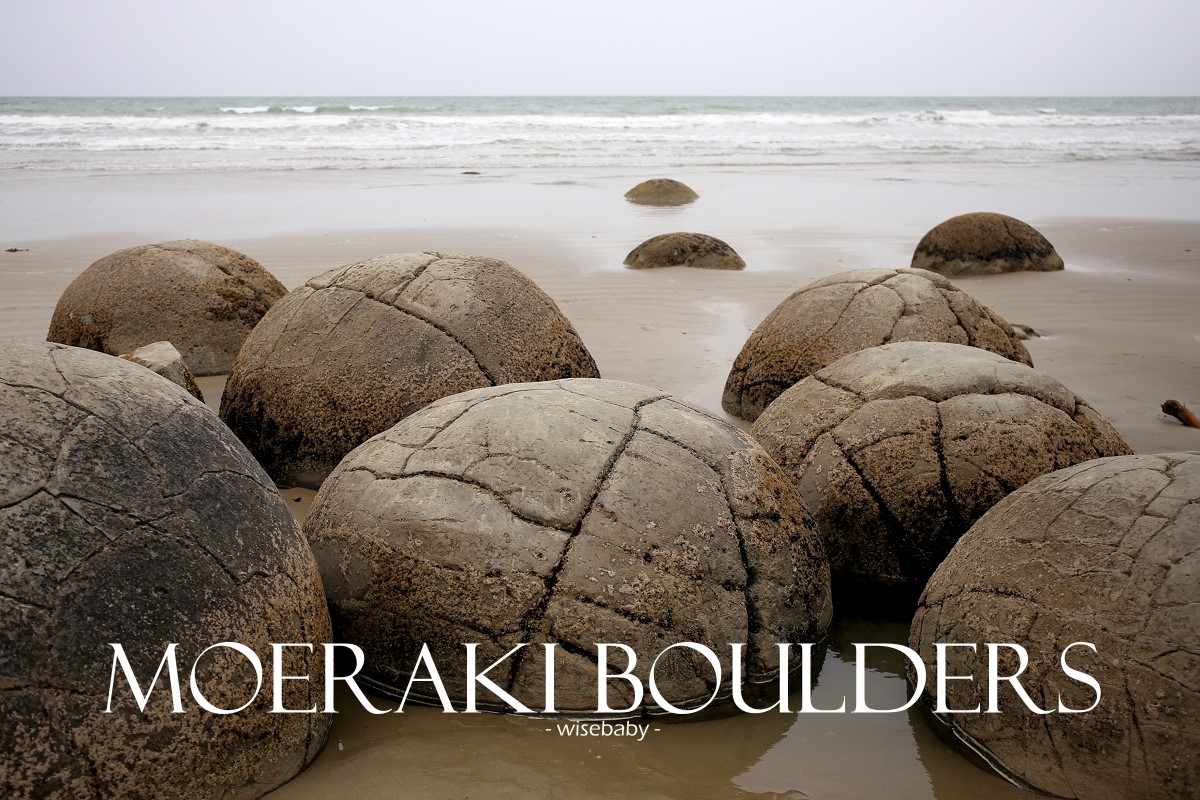 紐西蘭南島特殊景觀 神祕巨型圓石海灘Moeraki Boulders摩拉奇圓石
