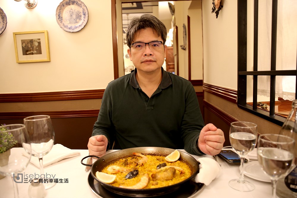 馬德里美食 La Barraca海鮮飯，使用西班牙最高等級米的道地西班牙海鮮飯