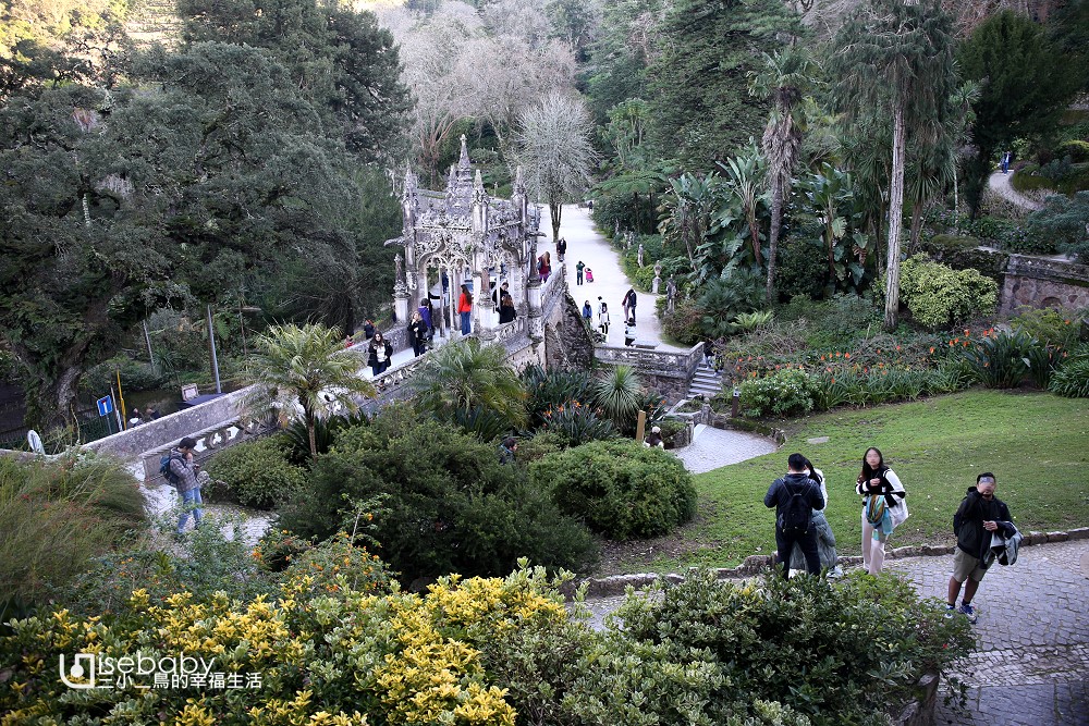 辛特拉必去景點 螺旋階梯天井Quinta da Regaleira雷加萊拉宮。交通、門票、行程及旅遊經驗分享