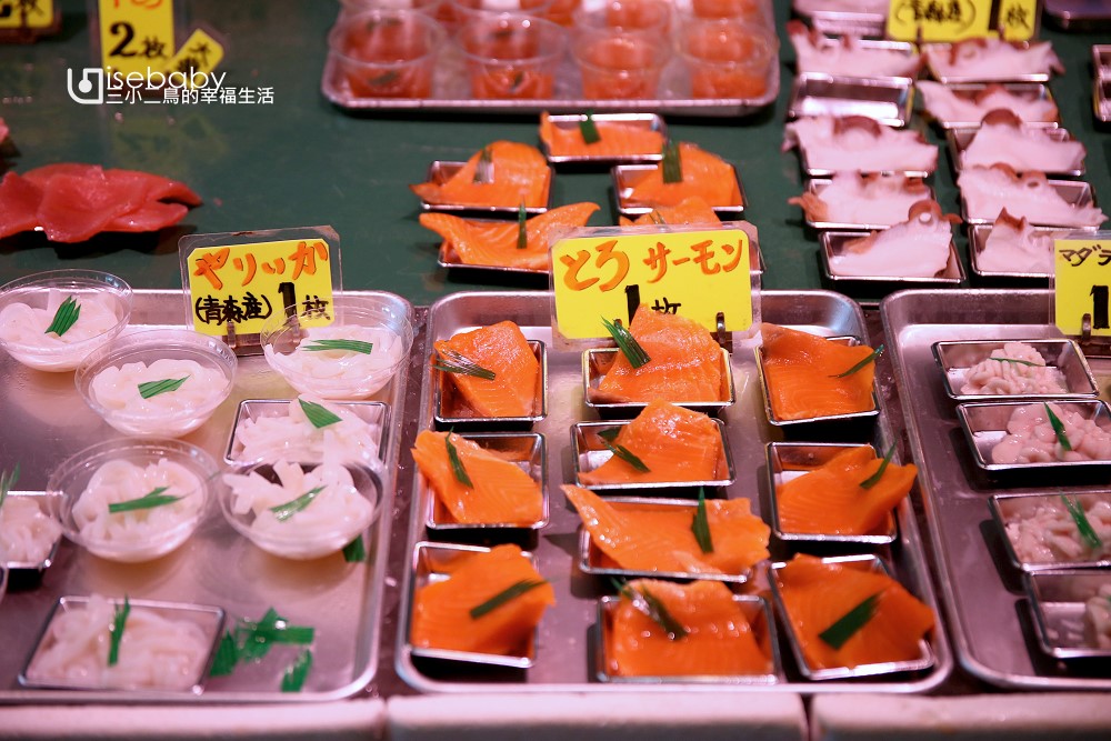 青森在地美食推薦景點：青森魚菜中心(古川市場)，自己的海鮮丼自己選！